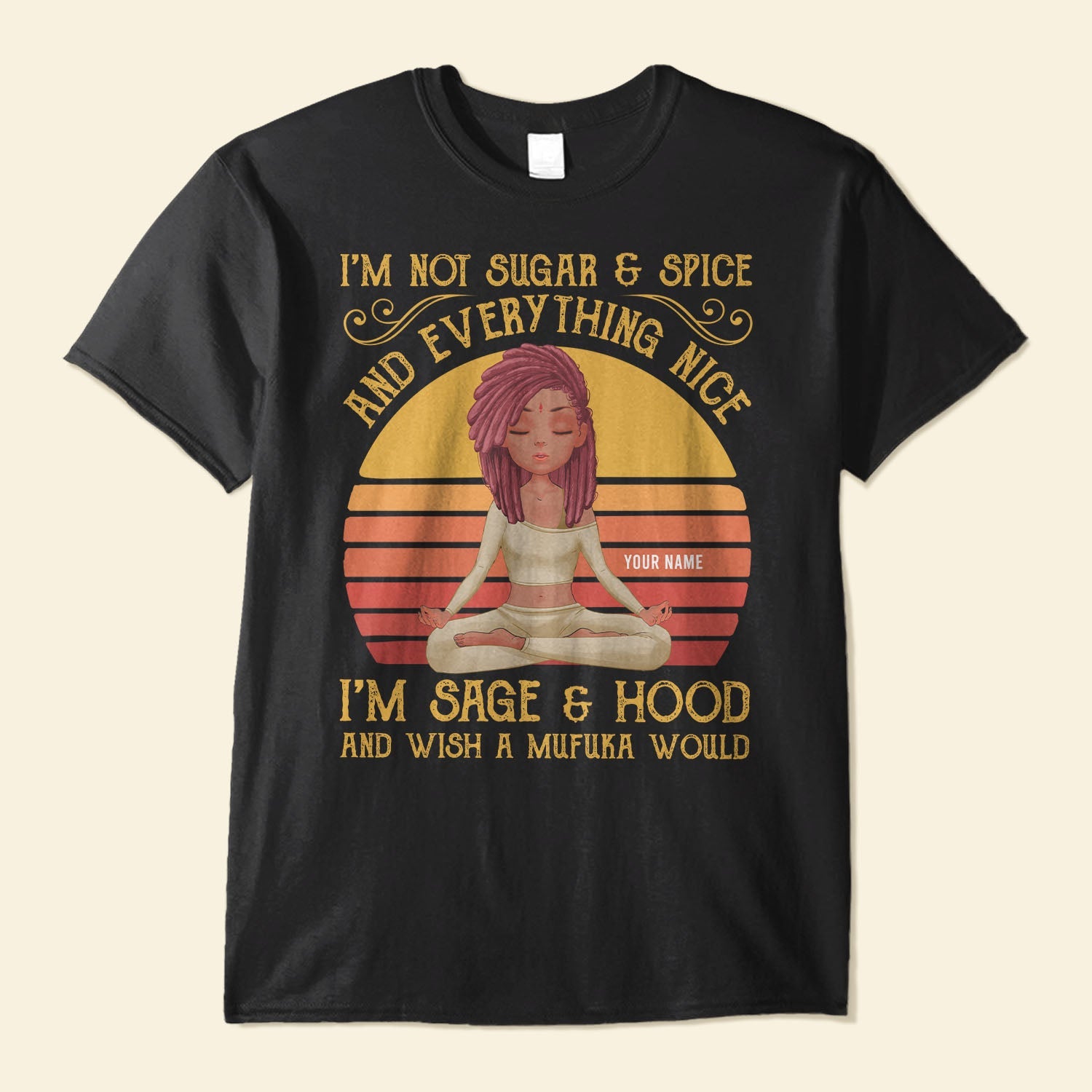 Don't Play With Me - Personalized Shirt - Birthday & Christmas Gift For Yoga Lover - Meditating Girls