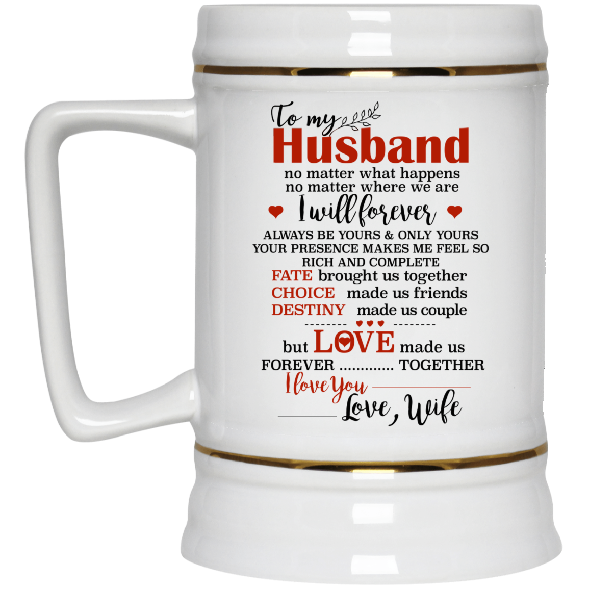 To My Husband I I Love You Mug Gift For Husband-A Loves Gift