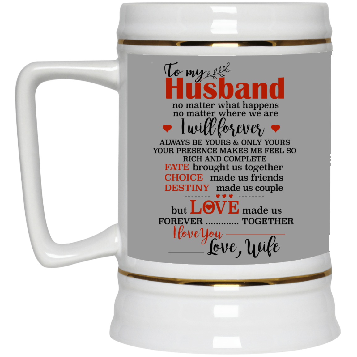 To My Husband I I Love You Mug Gift For Husband-A Loves Gift