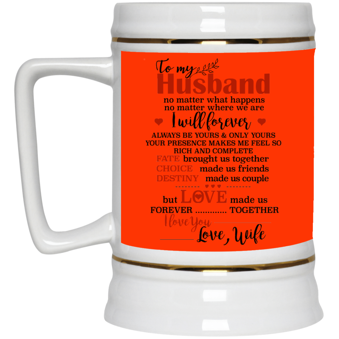 To My Husband I I Love You Mug Gift For Husband-A Loves Gift