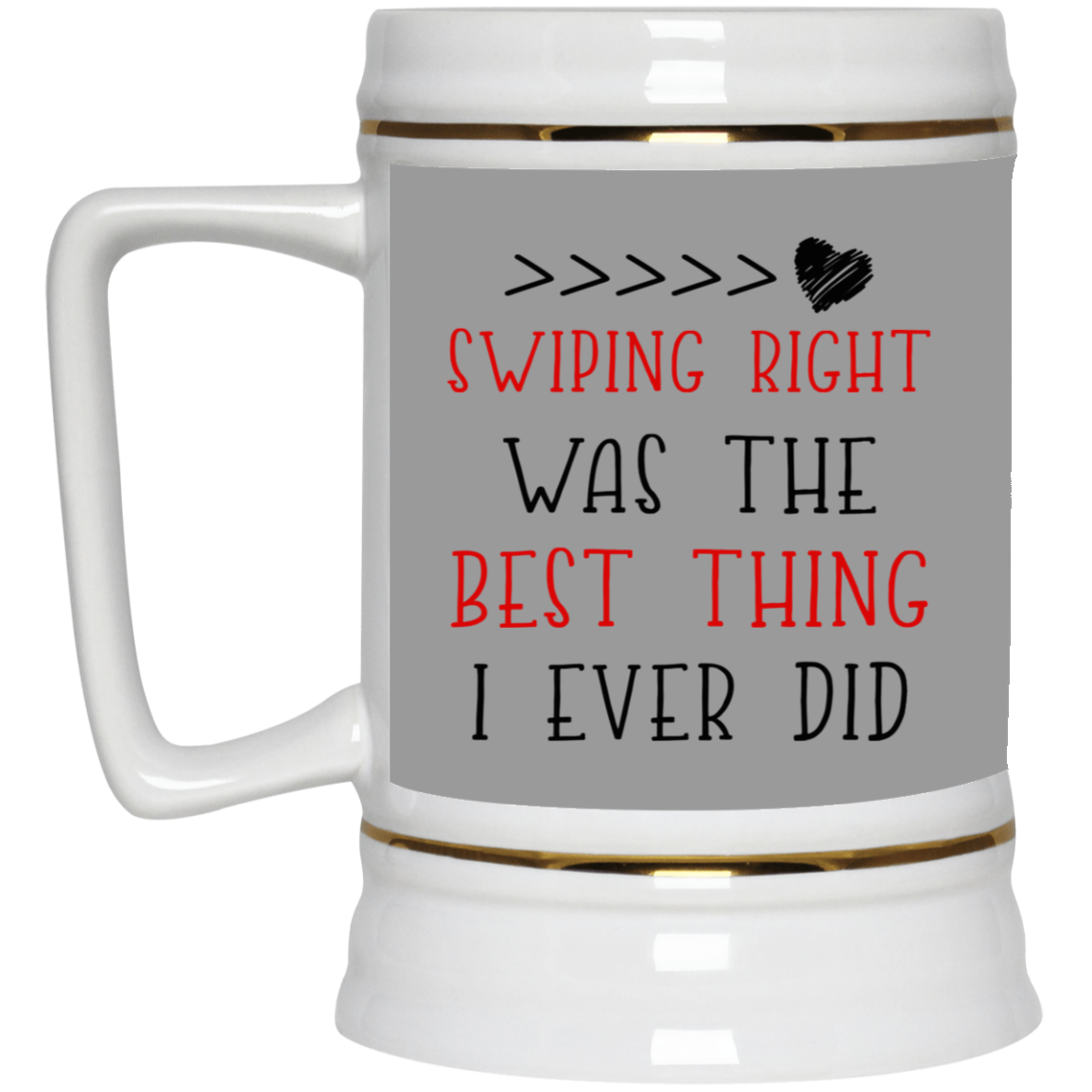 Swiping Right Was The Best Thing I Ever Did Mug Gift For Him For Her-A Loves Gift