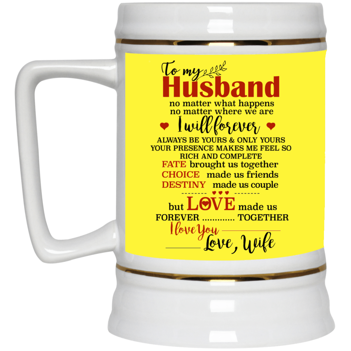 To My Husband I I Love You Mug Gift For Husband-A Loves Gift