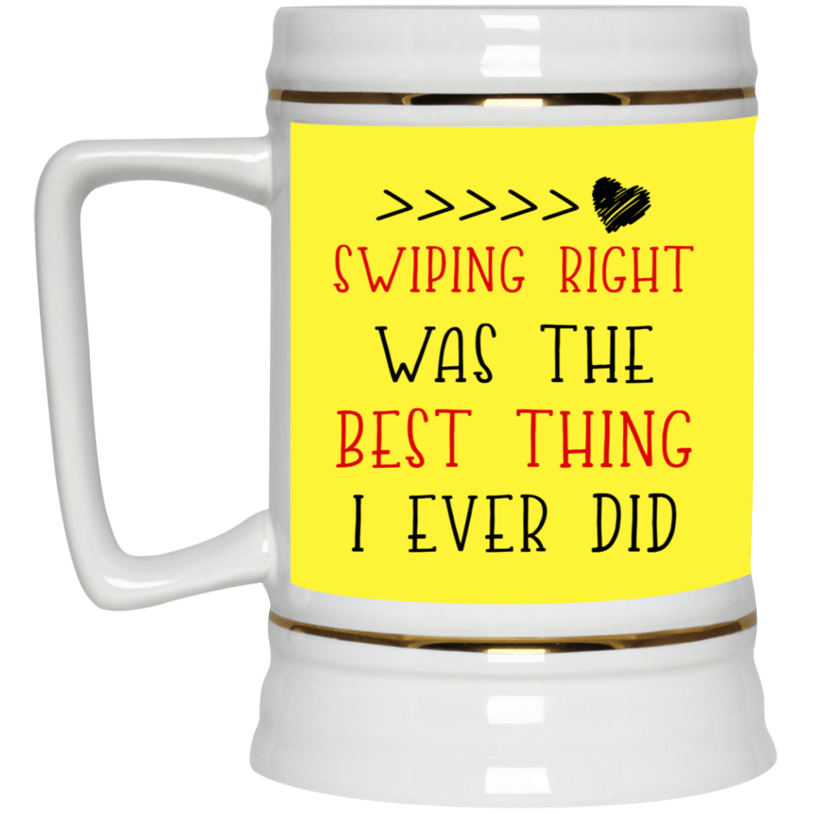 Swiping Right Was The Best Thing I Ever Did Mug Gift For Him For Her-A Loves Gift