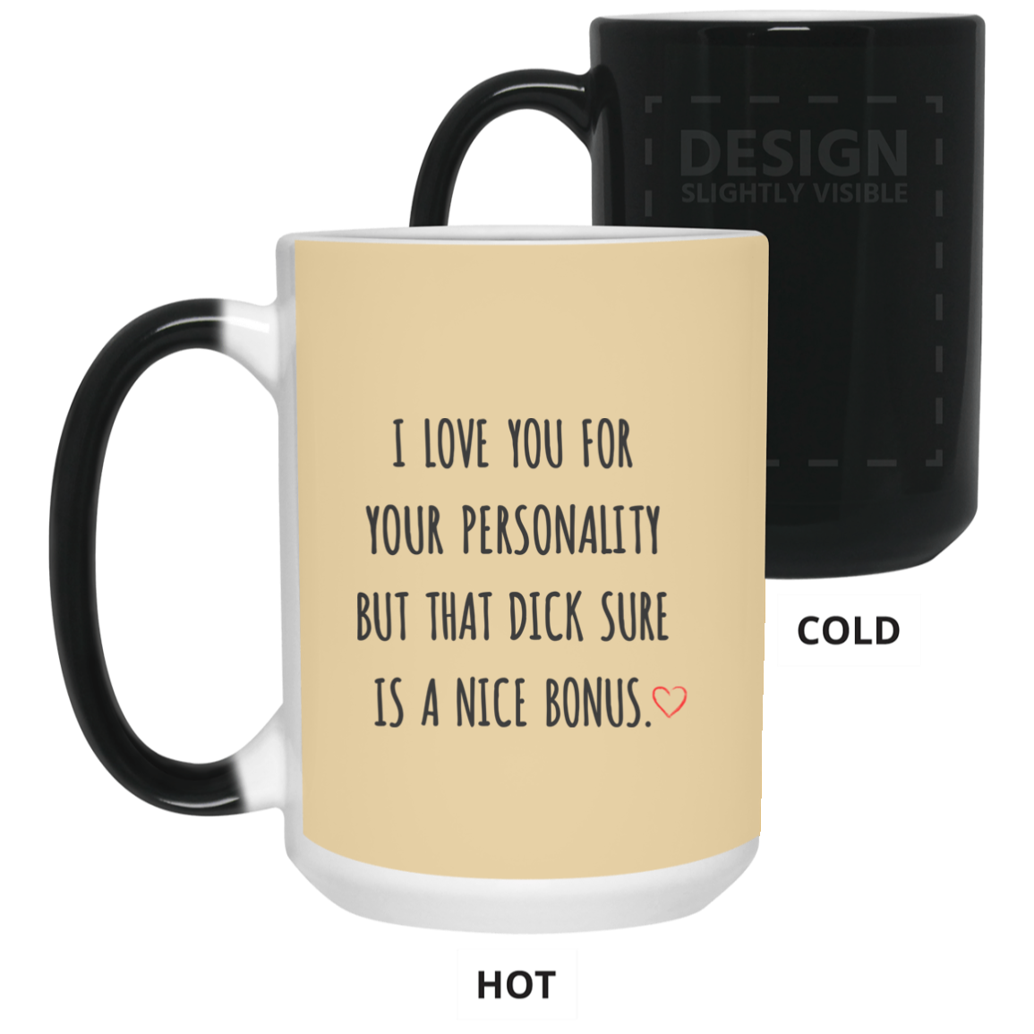 I Love You For Your Personality Mug Valentine Gift For Him-A Loves Gift