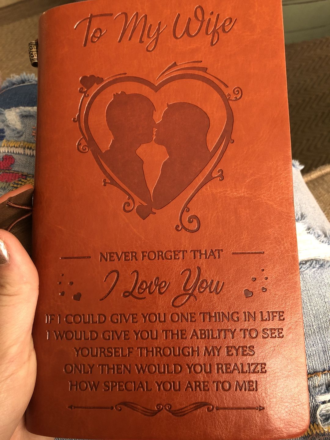 WIFE - HOW SPECIAL YOU ARE TO ME - VINTAGE JOURNAL-A Loves Gift