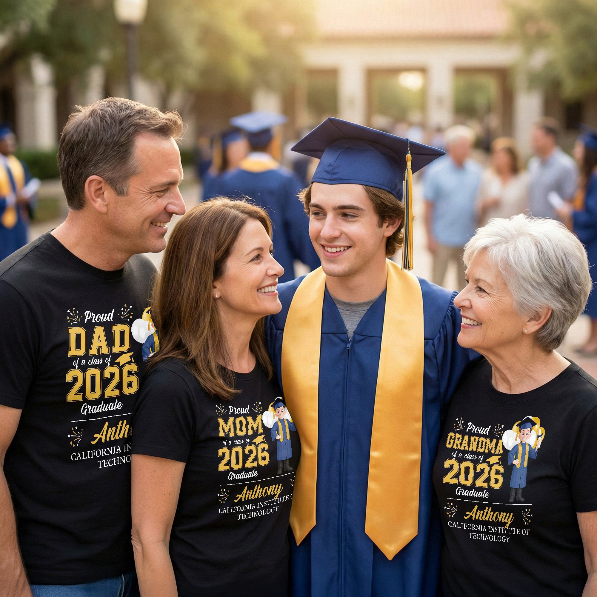Family Matching Graduation - Personalized Shirt