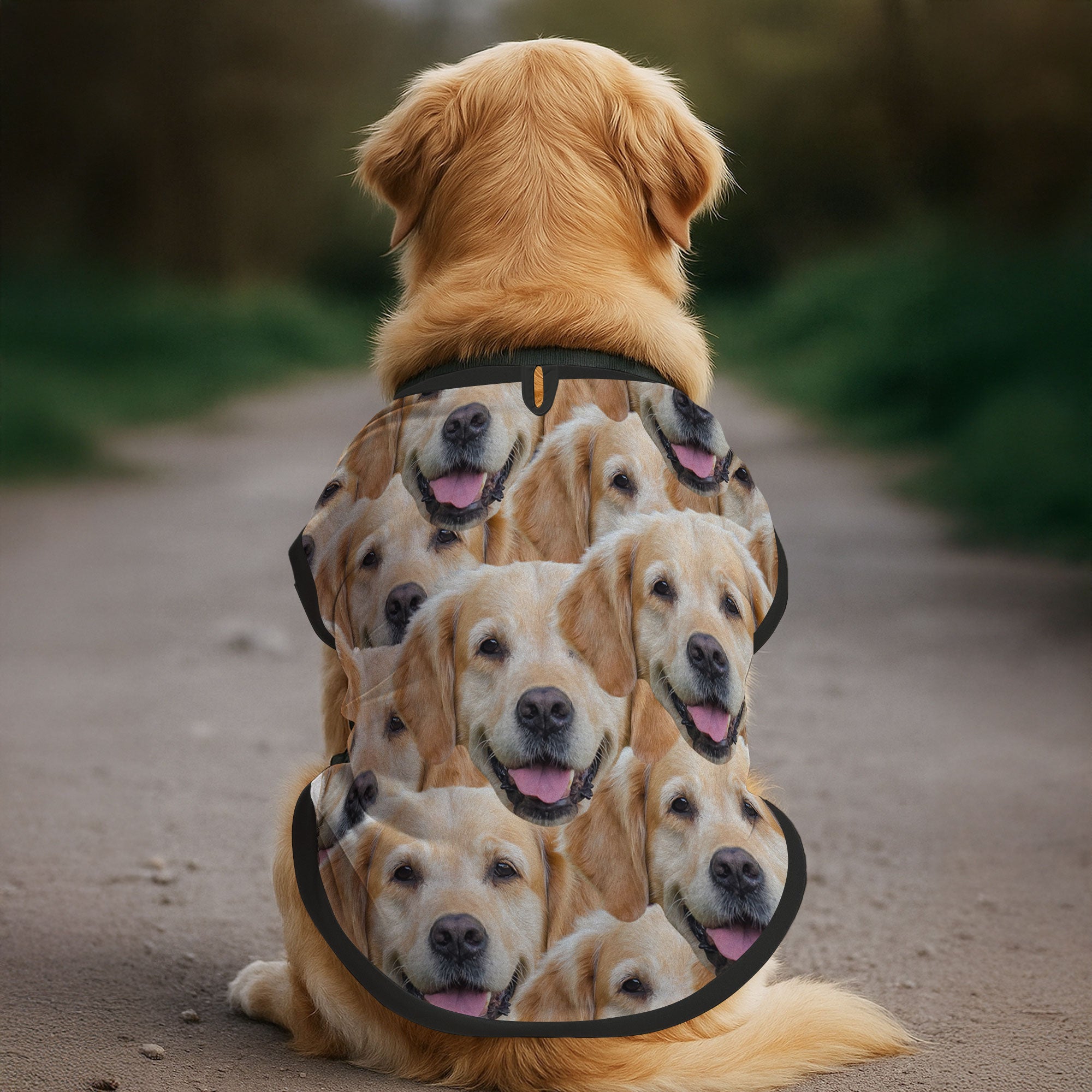 Funny Dog Face - Personalized Photo Dog Shirt