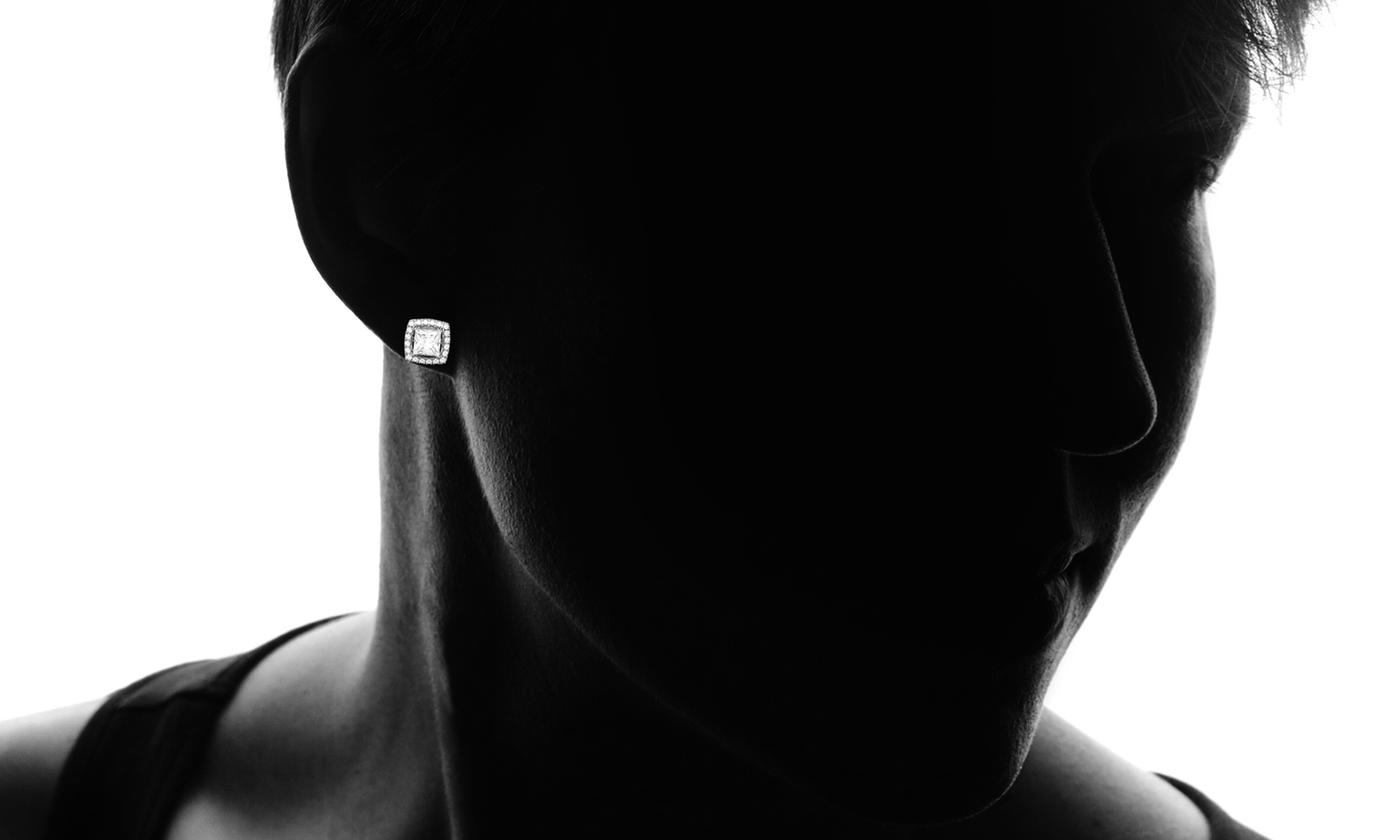 3.50 CTTW Cushion Cut Cubic Zirconia Sterling Silver Studs, Earring, Riakoob Jewelry, Riakoob Jewelry  jewelryjewelry deals, swarovski crystal jewelry, groupon jewelry,, jewelry for mom,