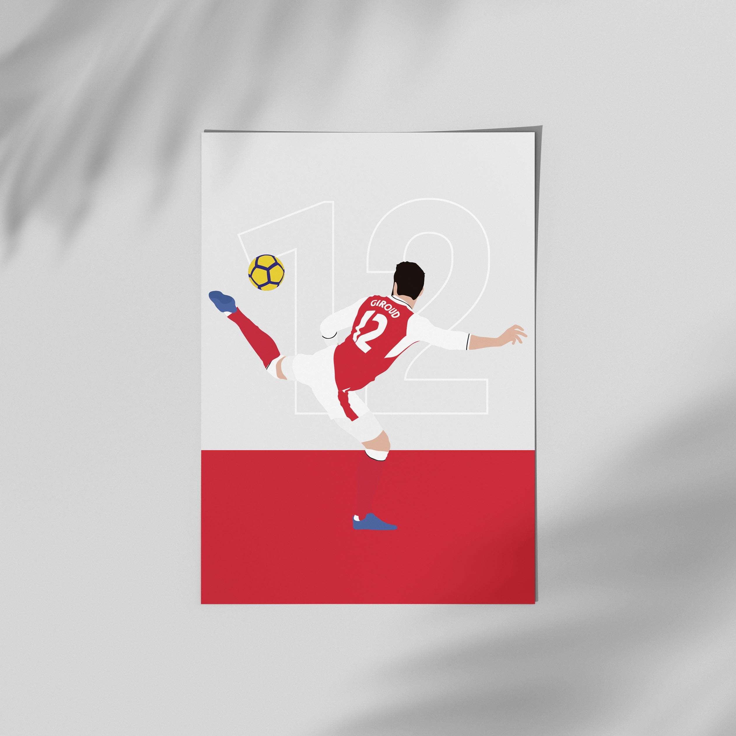 Olivier Giroud - North London Reds-A Loves Gift