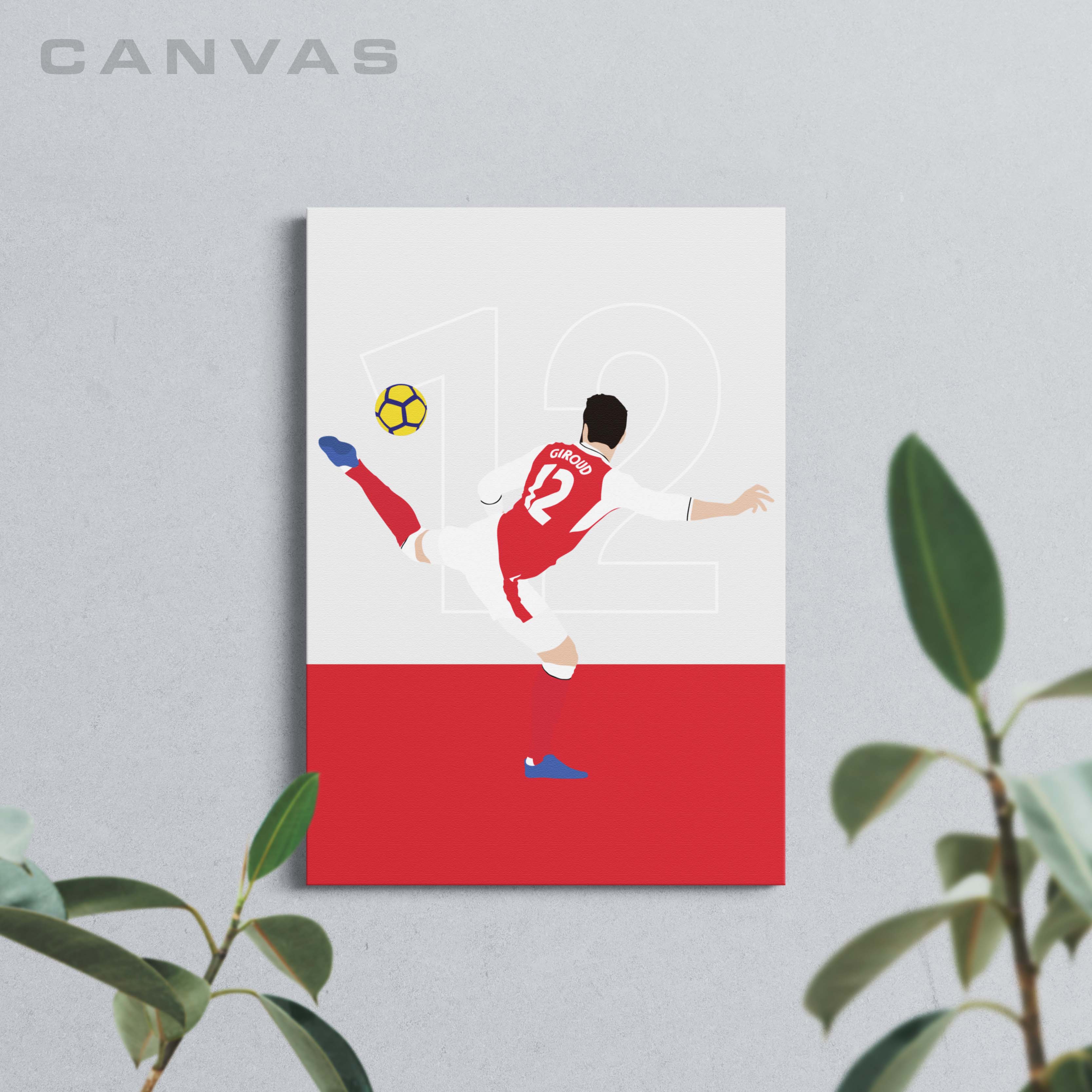 Olivier Giroud - North London Reds-A Loves Gift
