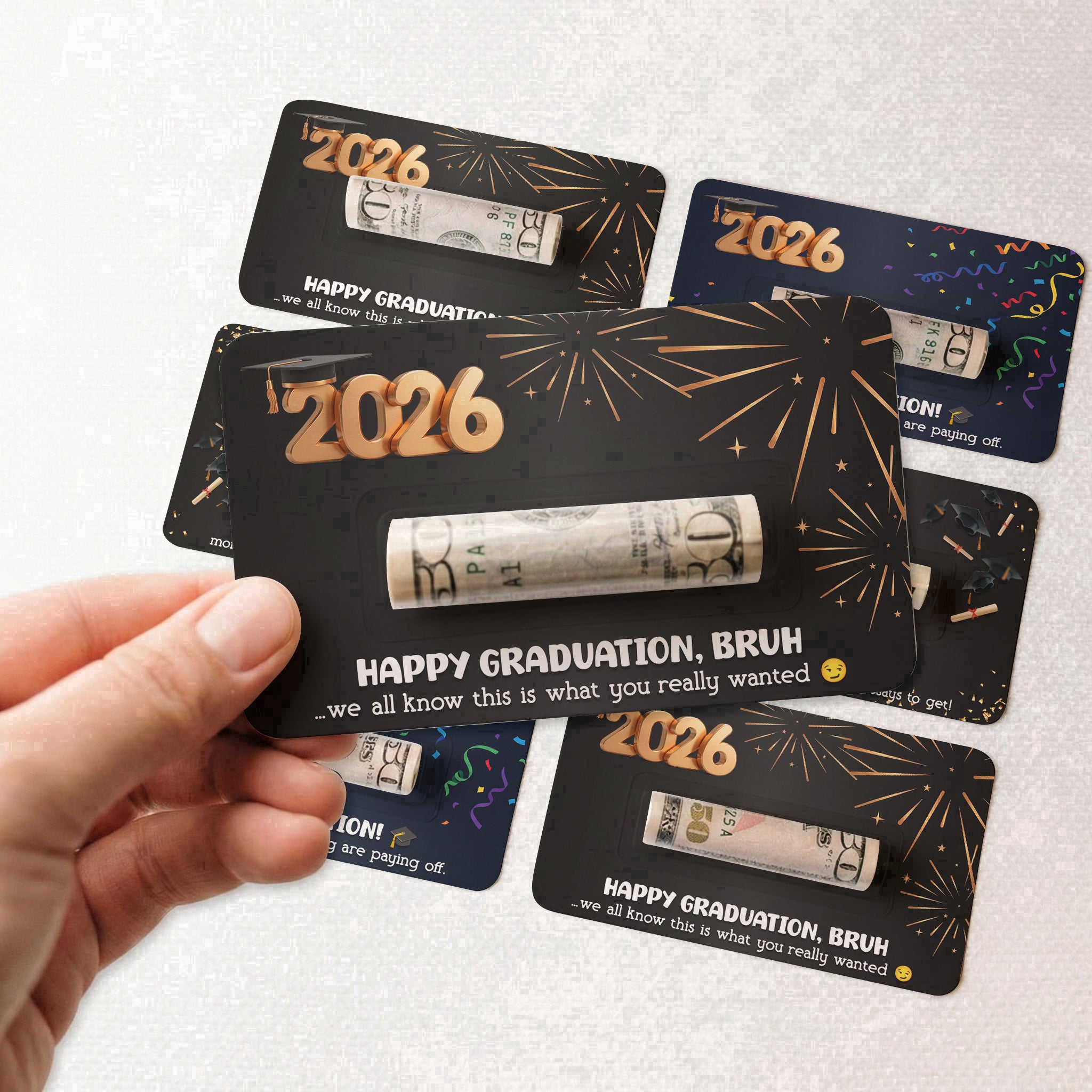 Graduation Funny Cash Gift - Personalized Money Holder