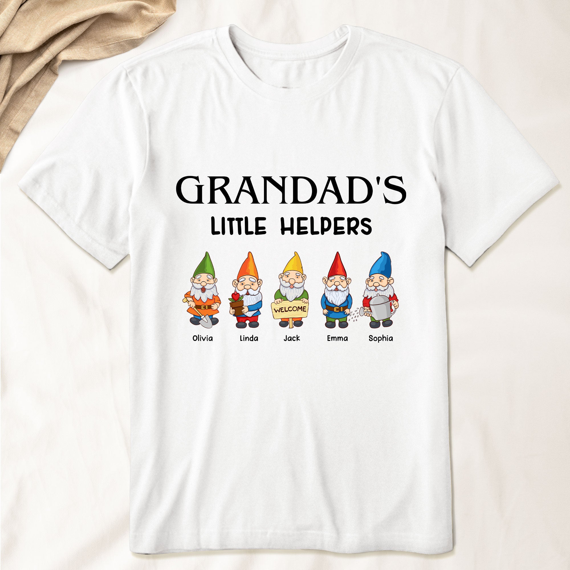 Grandad's Little Helpers - Personalized Shirt
