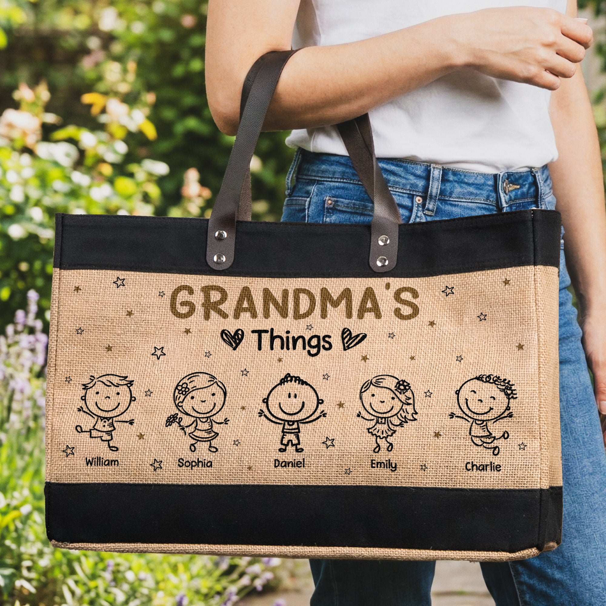 Grandma's Things - Personalized Tote Bag