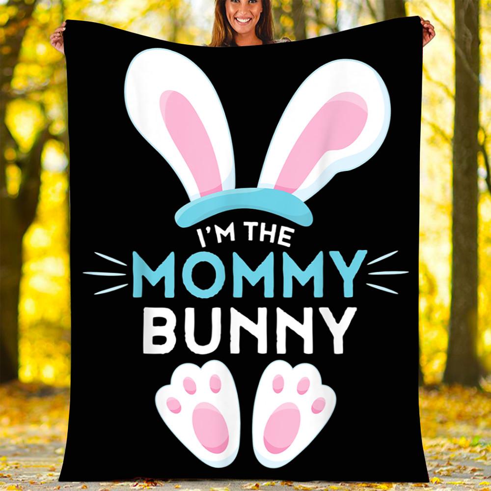 Custom Blanket Easter Egg Blanket - Gift For Mommy - Fleece Blanket-A Loves Gift