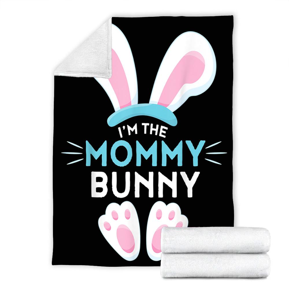 Custom Blanket Easter Egg Blanket - Gift For Mommy - Fleece Blanket-A Loves Gift
