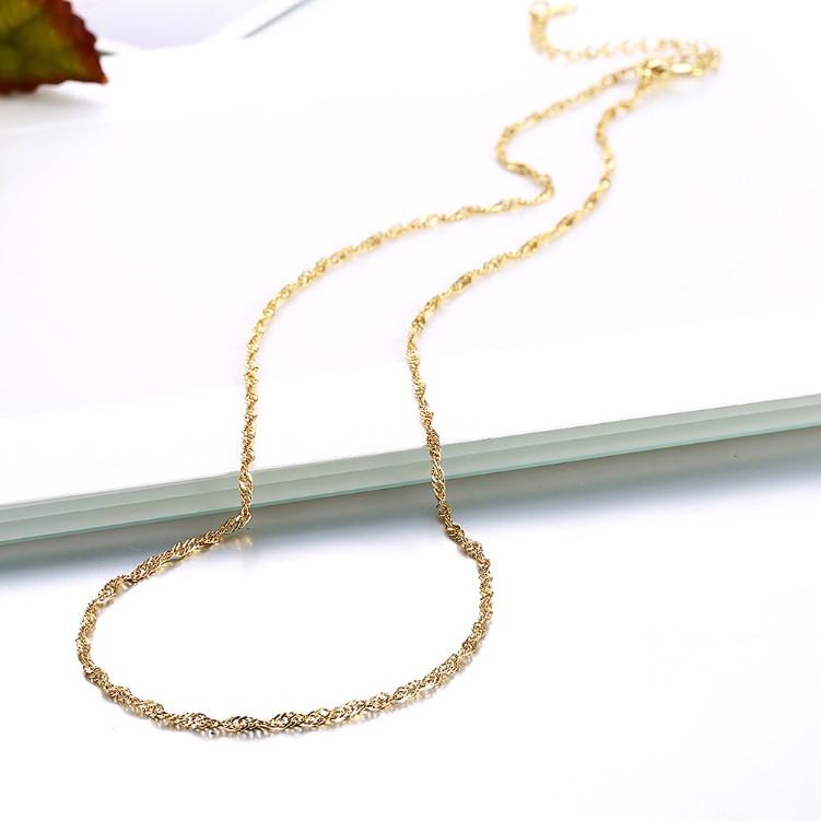 Goldtone Plated Chain Necklace, Necklaces, Riakoob Jewelry, Riakoob Jewelry  jewelryjewelry deals, swarovski crystal jewelry, groupon jewelry,, jewelry for mom,