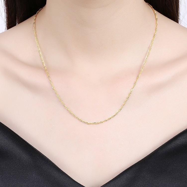 Goldtone Plated Chain Necklace, Necklaces, Riakoob Jewelry, Riakoob Jewelry  jewelryjewelry deals, swarovski crystal jewelry, groupon jewelry,, jewelry for mom,