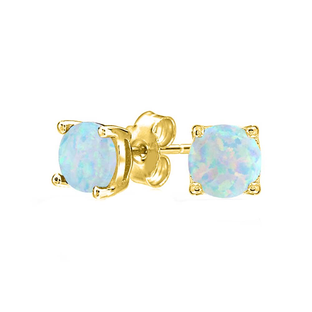 1.55 CTTW Oceanic Opal Classic Studs in Goldtone Tone  (Multiple Options), , Riakoob Jewelry, Riakoob Jewelry  jewelryjewelry deals, swarovski crystal jewelry, groupon jewelry,, jewelry for mom,