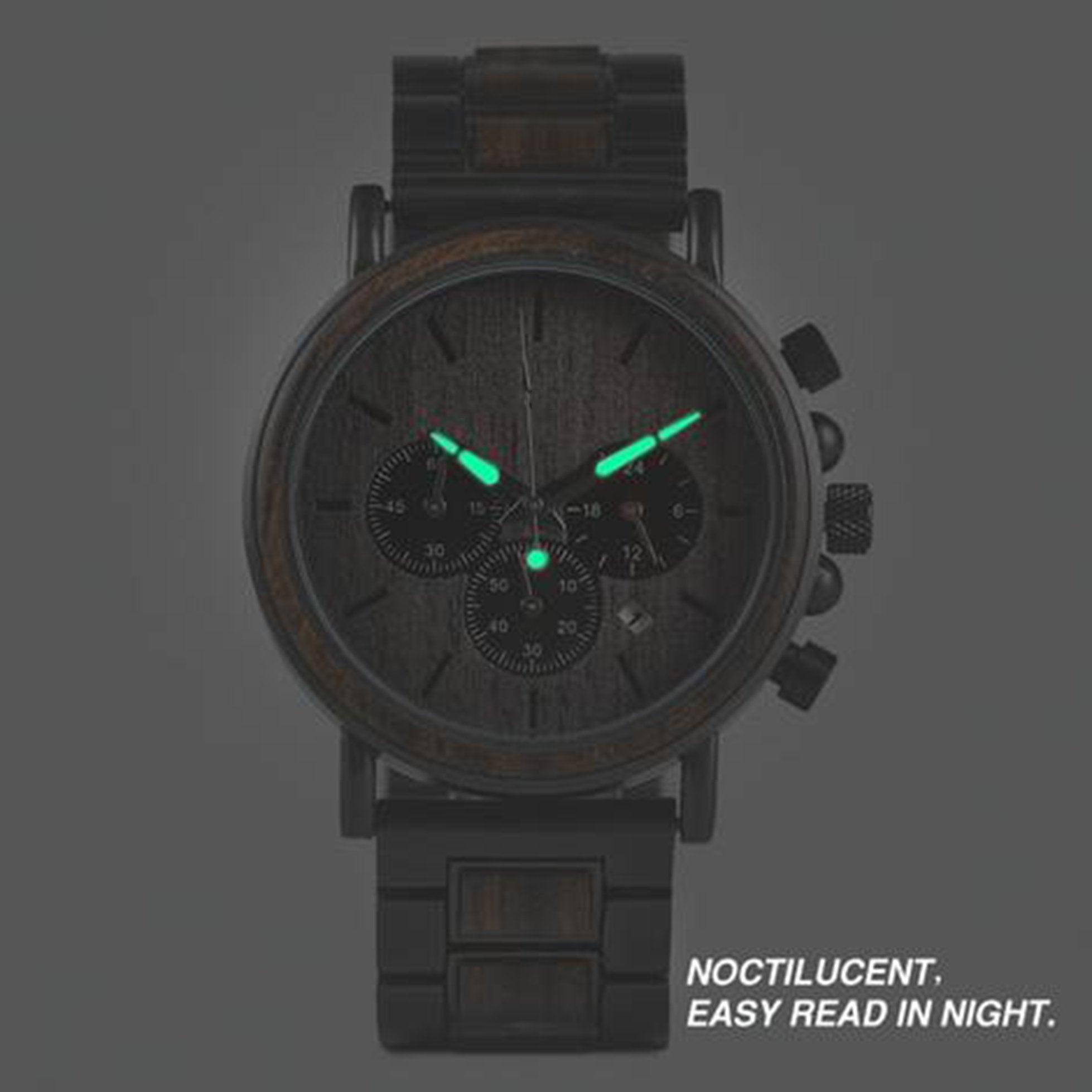 Great Gift For Husband - Engraved Wooden Wristwatches-A Loves Gift