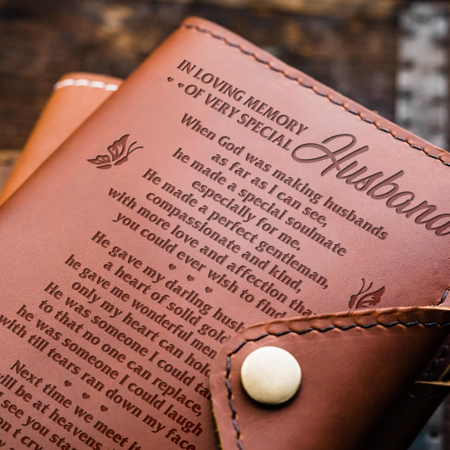 MISS YOU HUSBAND - JOURNAL COVER-A Loves Gift