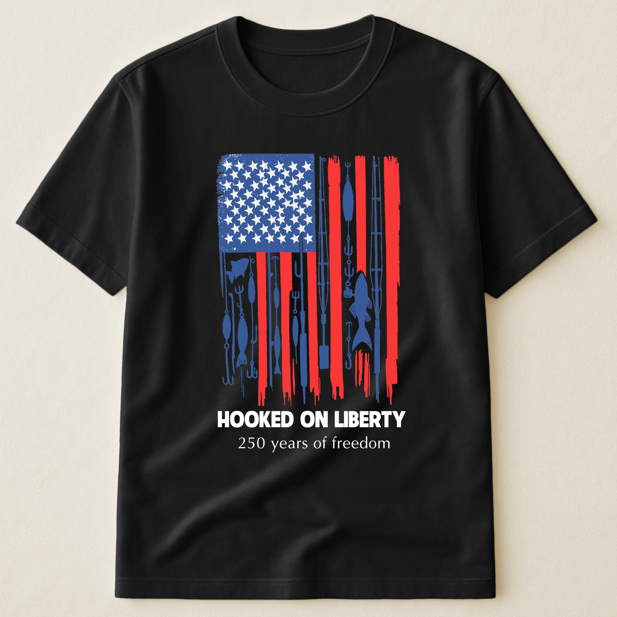 Hooked On Liberty - Shirt