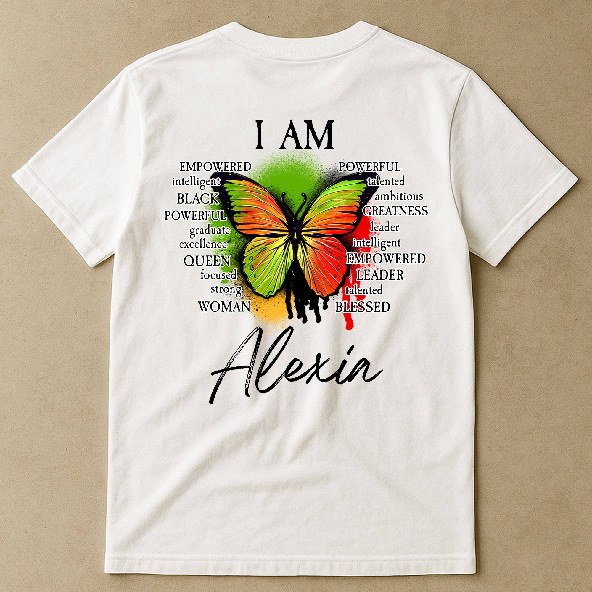 I Am A Black Queen History Juneteenth - Personalized Back Printed Shirt