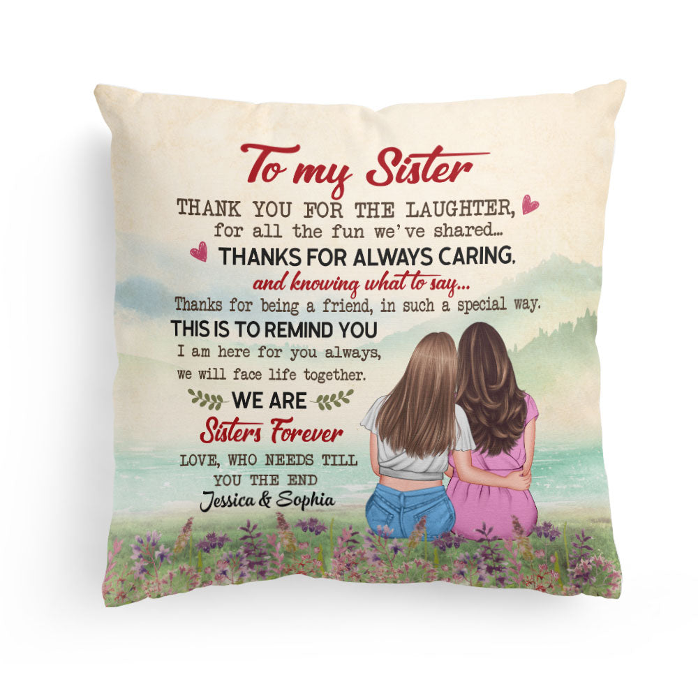 I Am Here For You - Personalized Pillow (Insert Included)