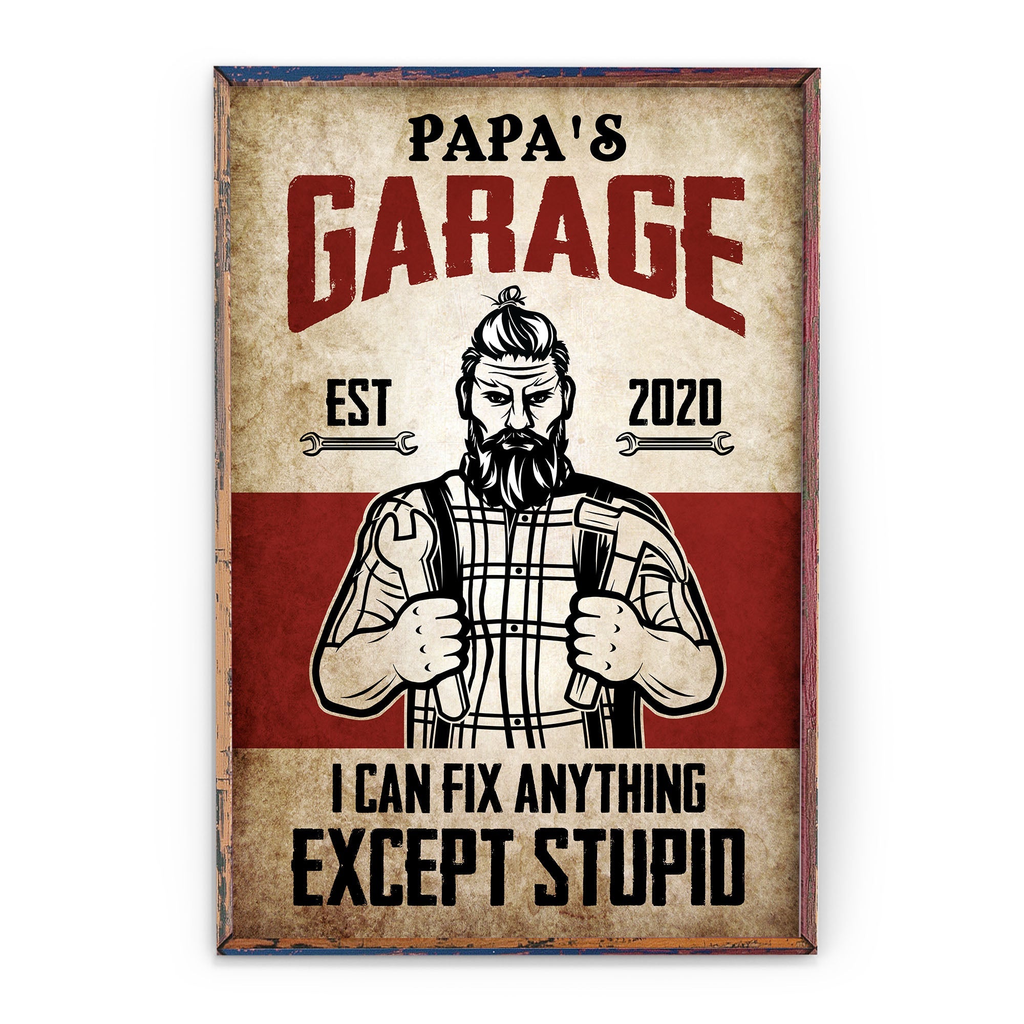 I Can Fix Anything - Personalized Poster/Wrapped Canvas - Handy Man