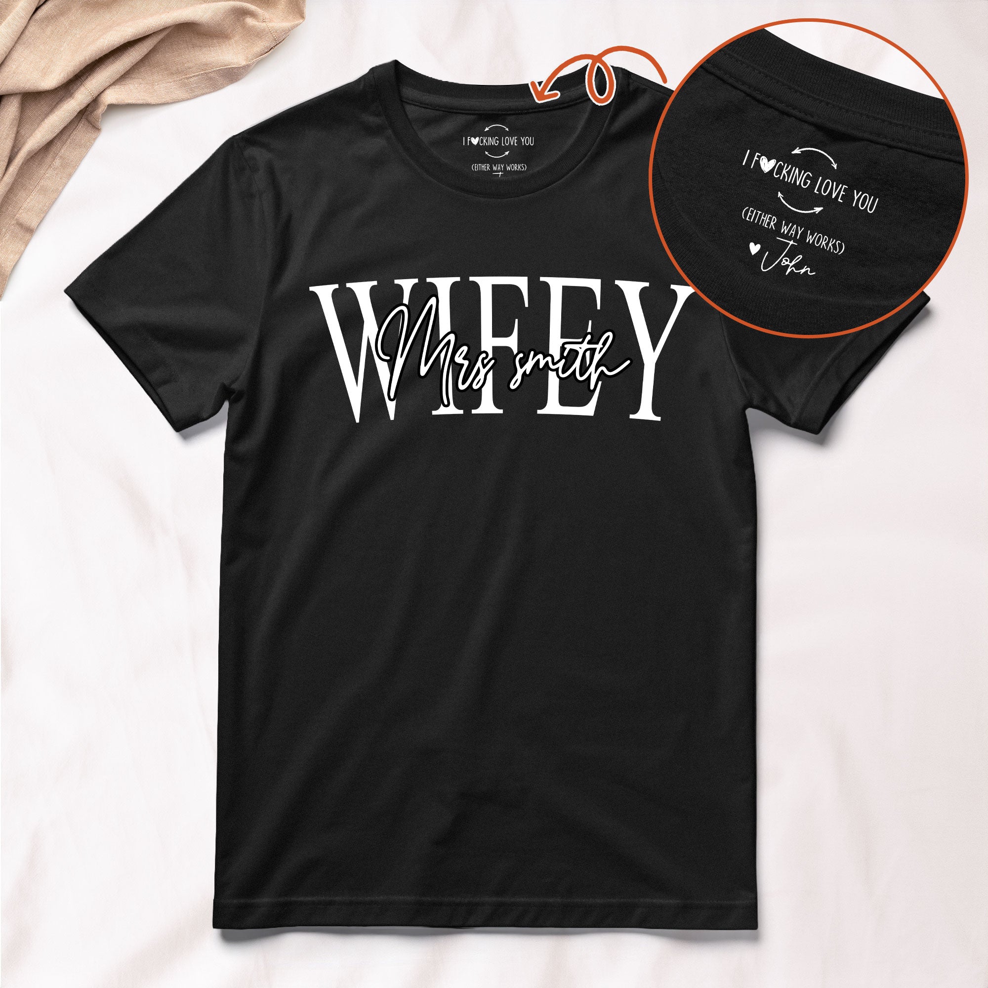 I F()cking Love You - Personalized Shirt
