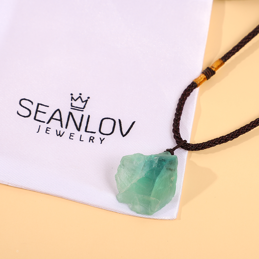 Handcrafted Green Jade Stone Jewel Pendant Bracelet-A Loves Gift