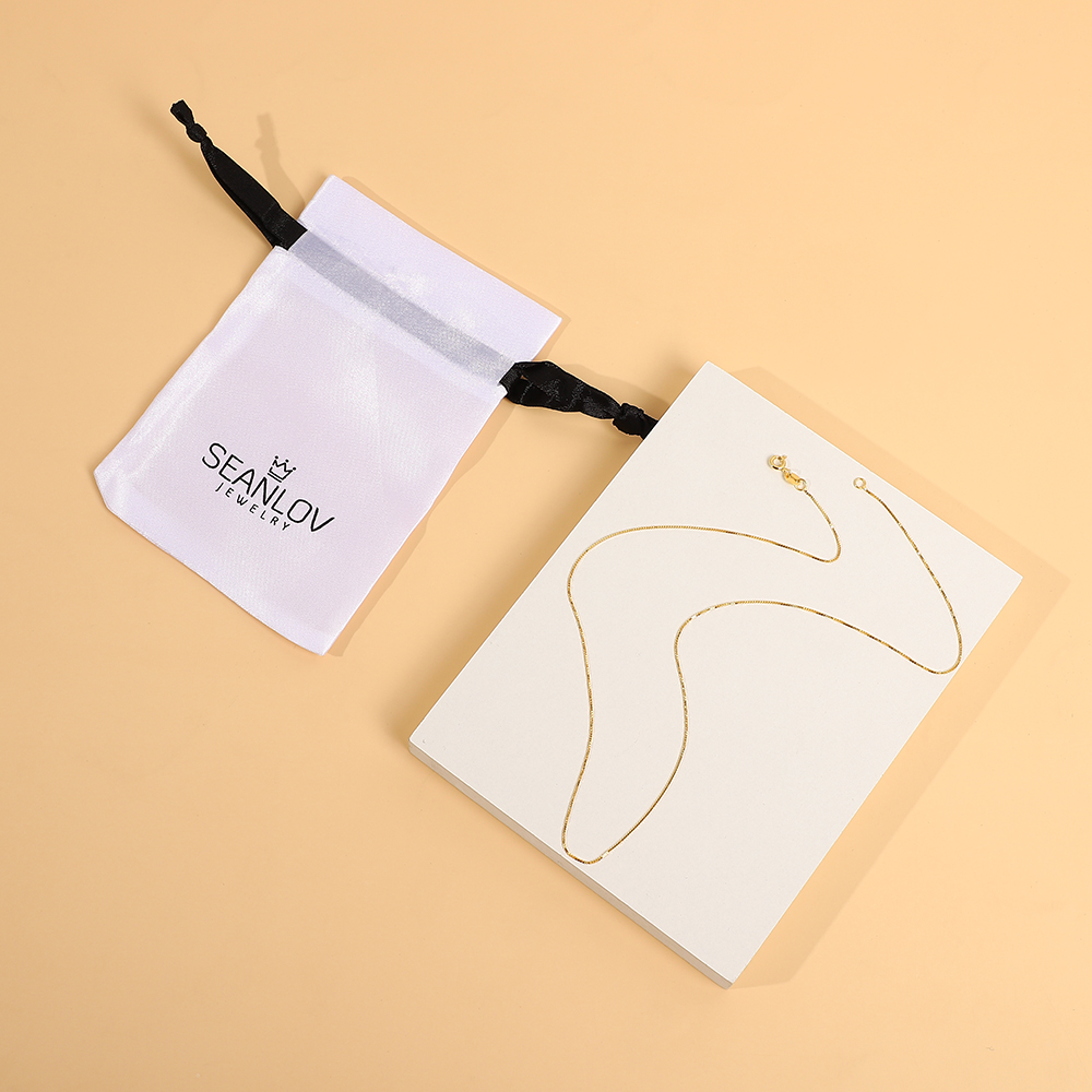 Jewlpire Solid 18k Gold Over 925 Sterling Silver Chain Necklace-A Loves Gift