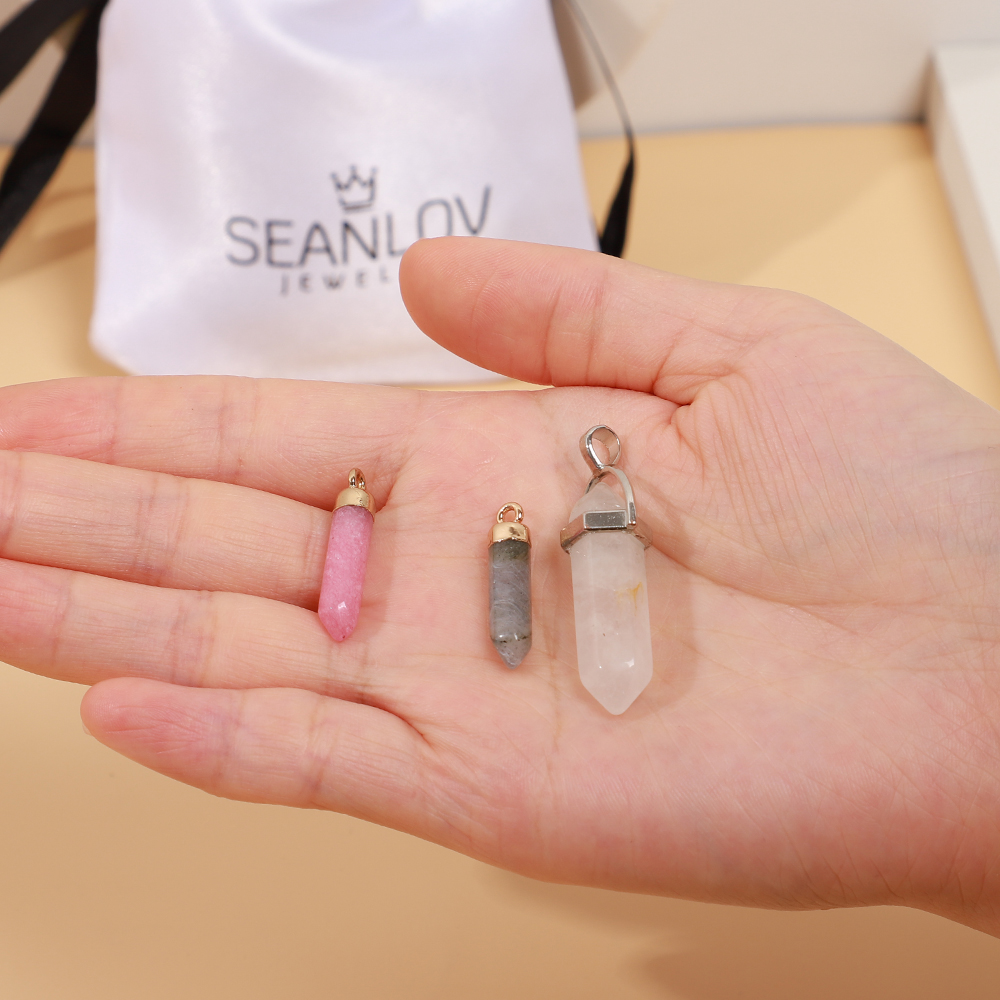 Fashionable Necklace Charms for Women with Gift Bag Packaging-A Loves Gift