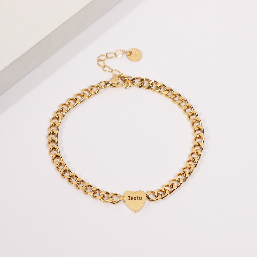 ISEIU Love Stainless Steel Women Bracelet