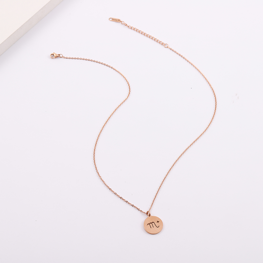 ISEIU Women Constellation Stainless Steel Necklace