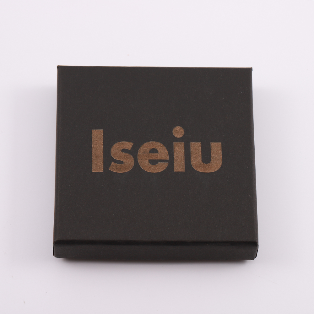 ISEIU Black Paper Box for Rings or Necklace
