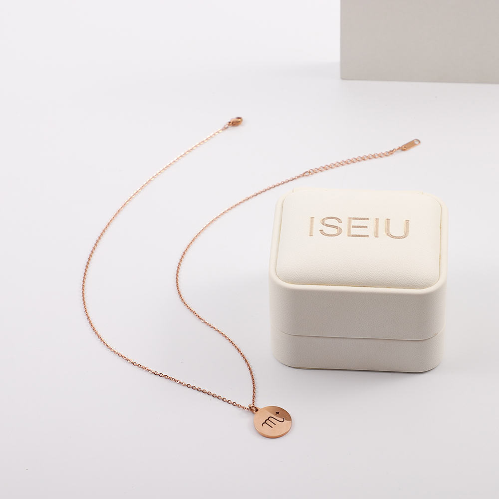ISEIU Women Constellation Stainless Steel Necklace