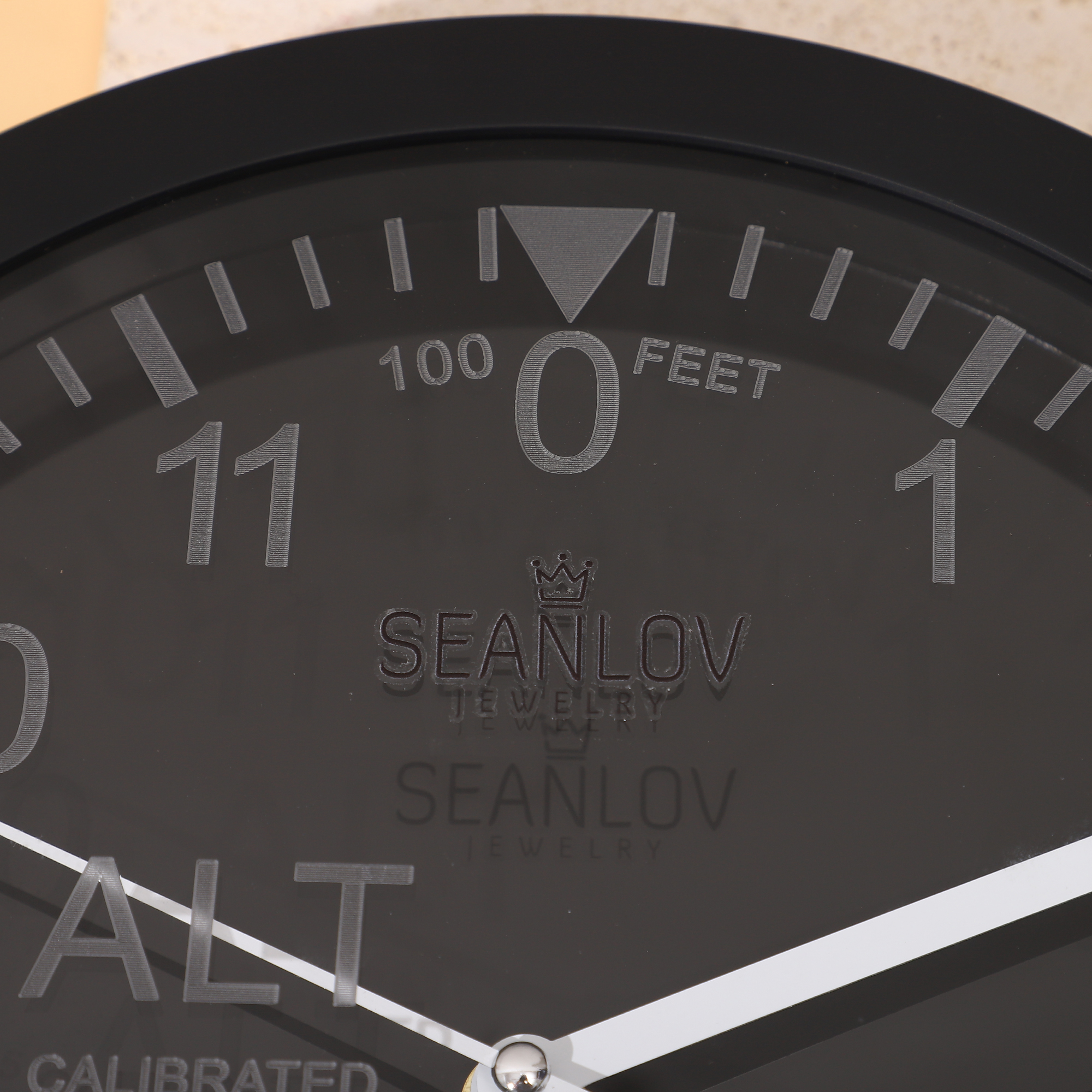 Atomic Clocks, Altimeter Style Wall Clock -A Loves Gift