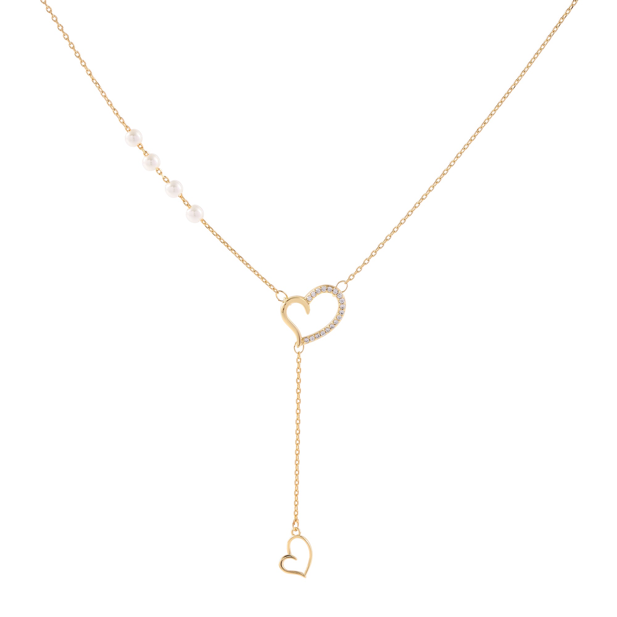   Round Imitation Pearl Necklace for Women-A Loves Gift