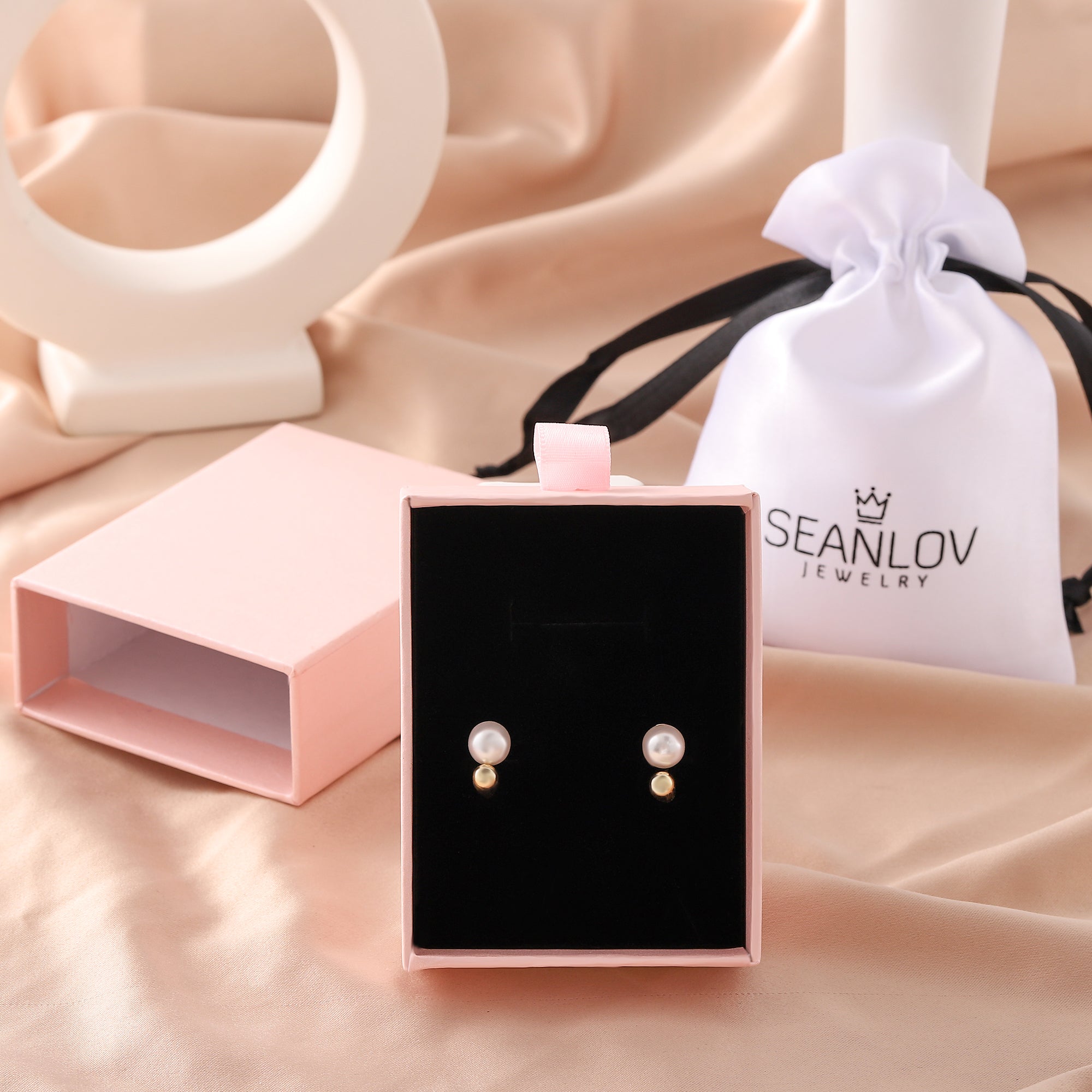   Versatile Pearl Earrings for Women-A Loves Gift