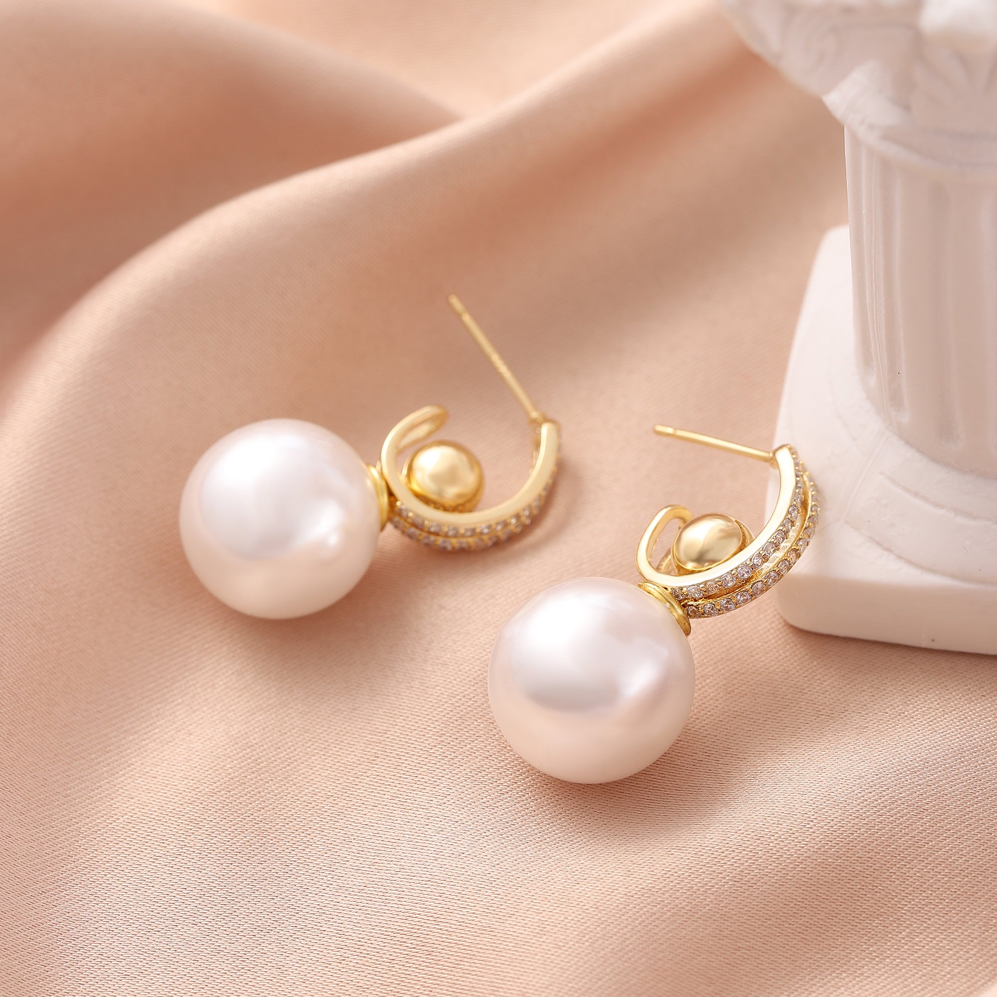   Imitation Pearl Earrings for Women-A Loves Gift