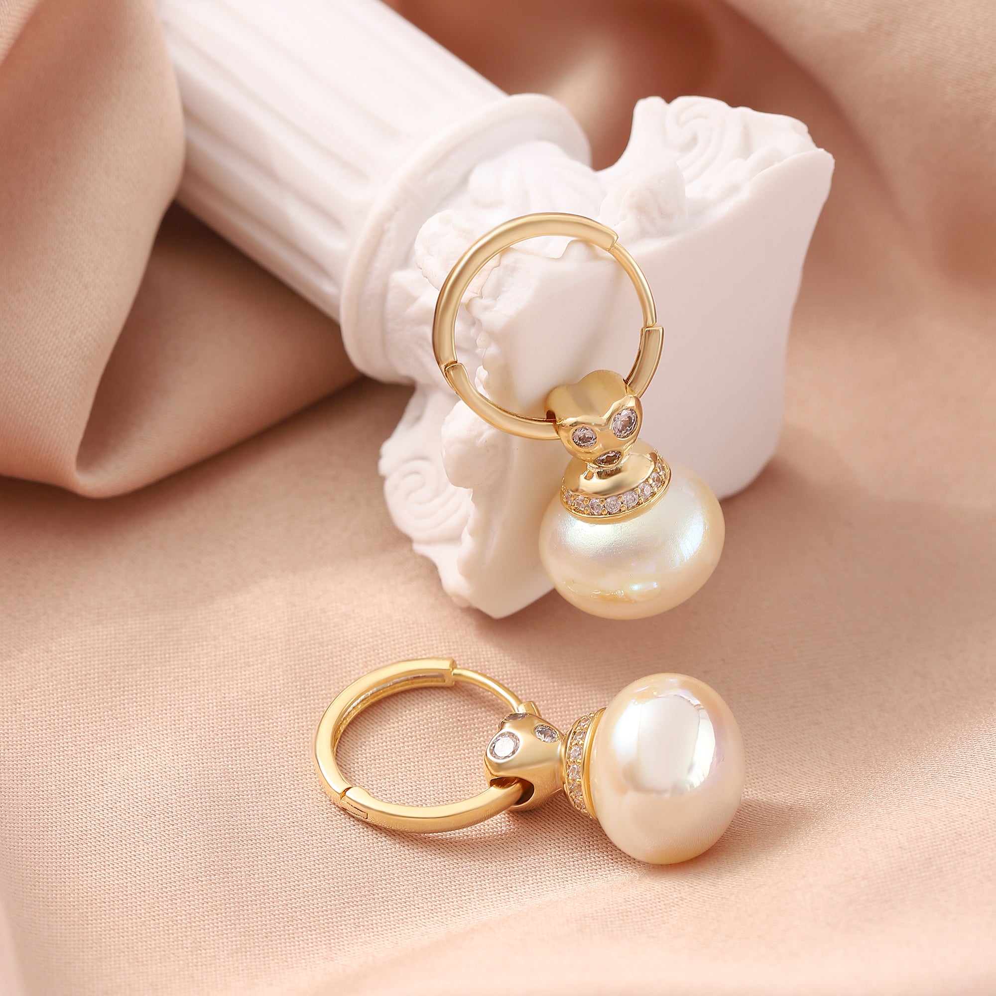   Pearl Drop Earrings for Women-A Loves Gift