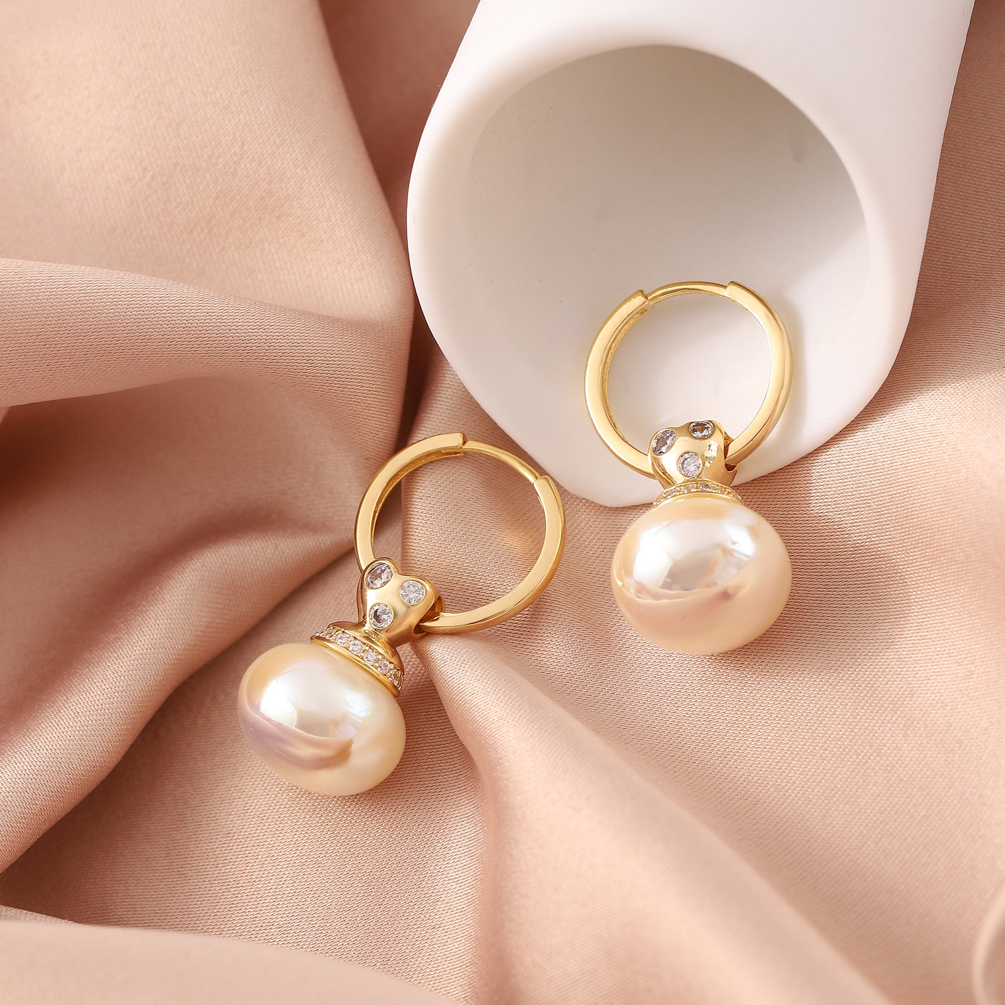   Pearl Drop Earrings for Women-A Loves Gift