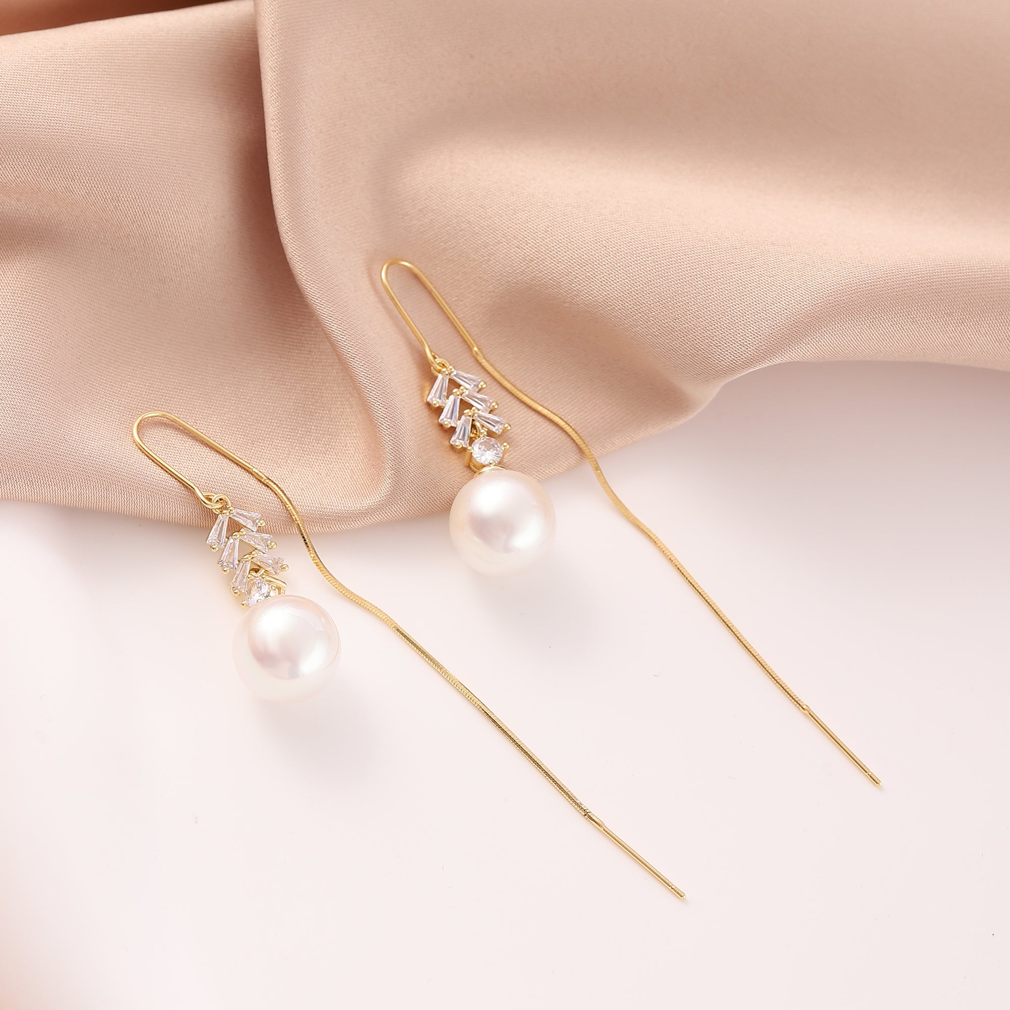   Imitation Pearl Dangle Earrings for Women-A Loves Gift