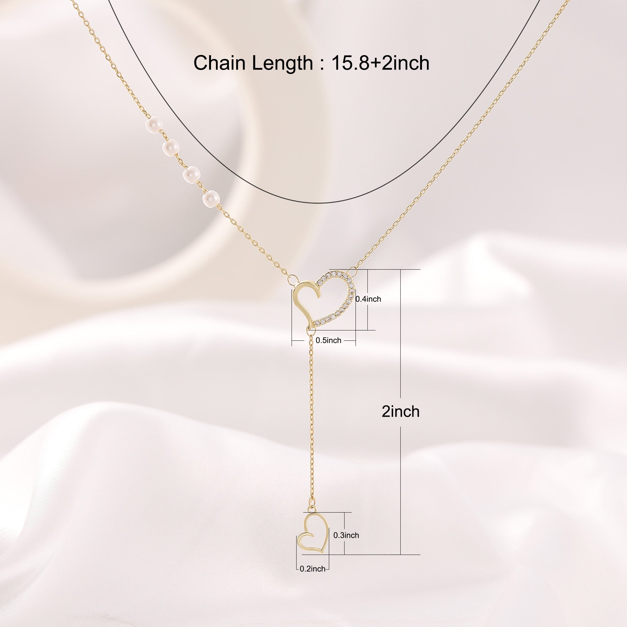   Round Imitation Pearl Necklace for Women-A Loves Gift