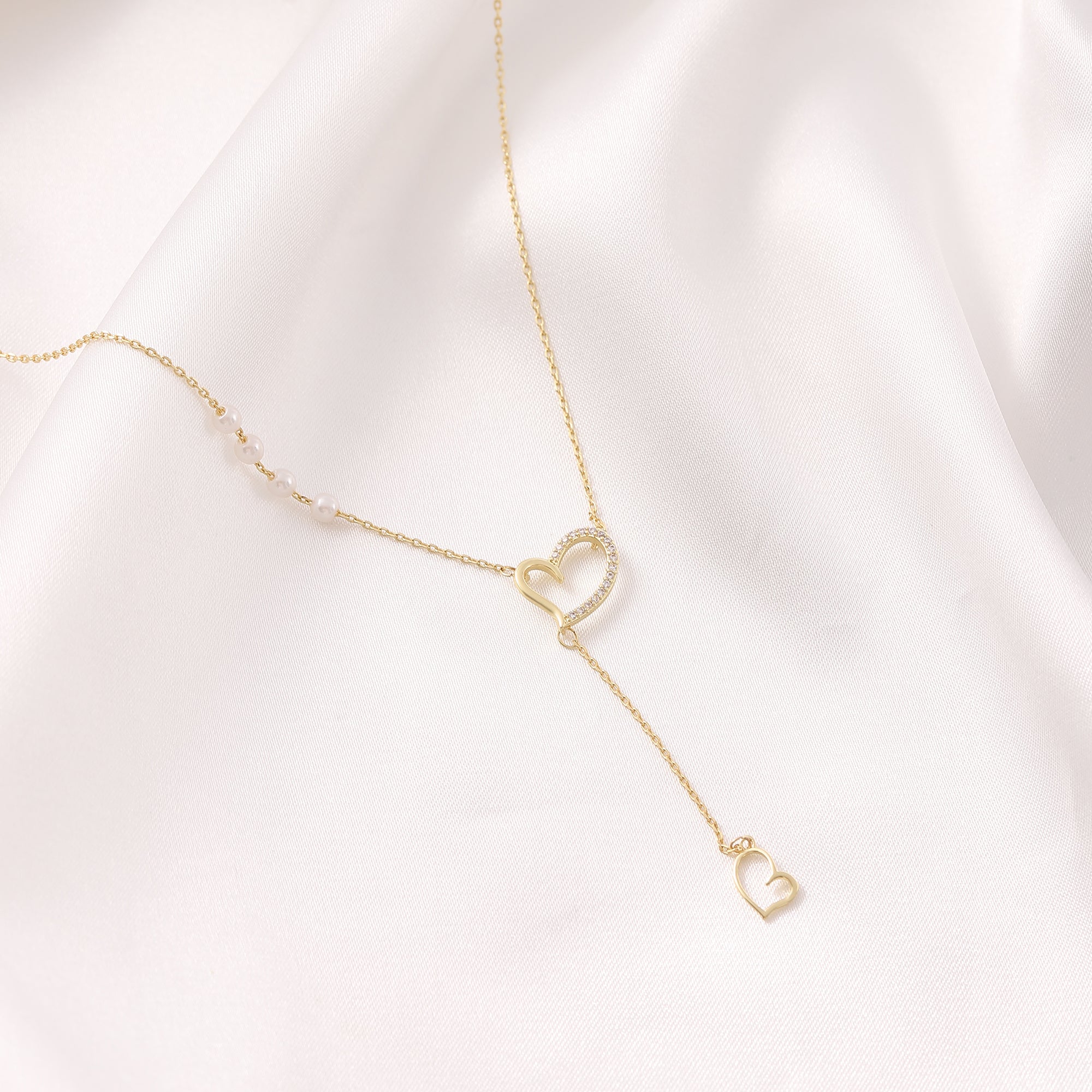   Round Imitation Pearl Necklace for Women-A Loves Gift