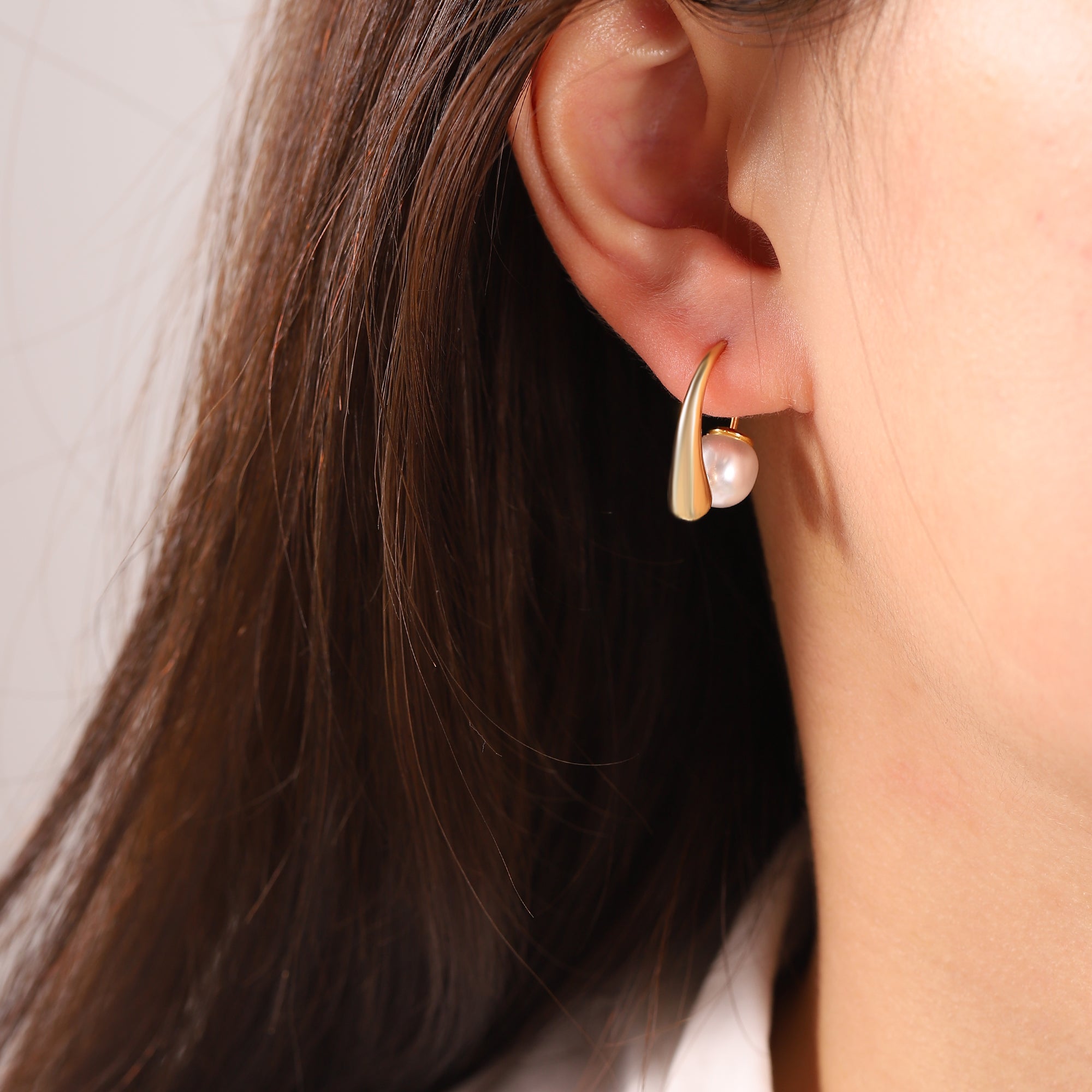   Versatile Pearl Earrings for Women-A Loves Gift