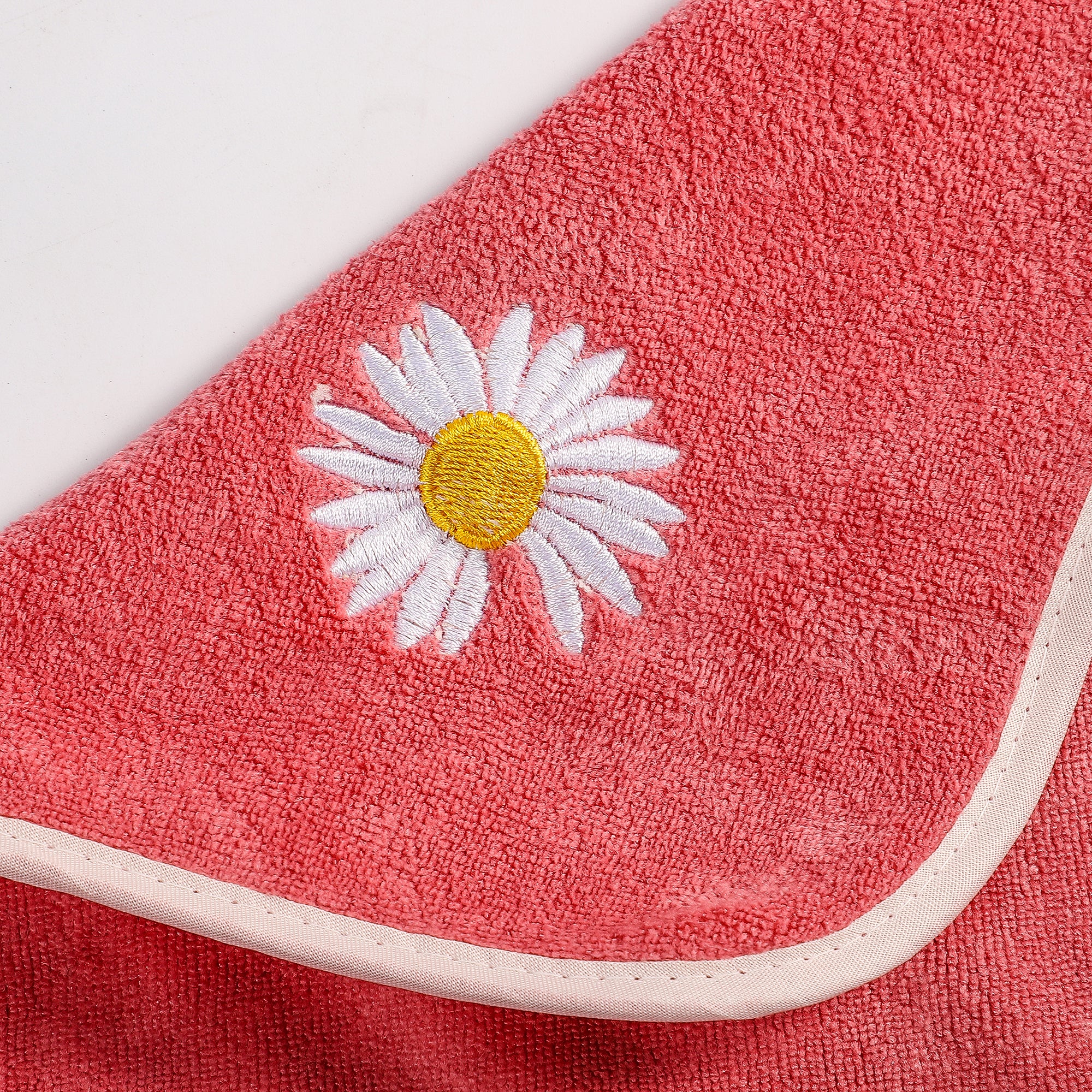 Small Daisy Cute Hanging Handkerchief Towel Hand Towel Towel Cartoon Household Hand Towel Small Towel Thick Solid Color Square Towel Hand Towel-A Loves Gift