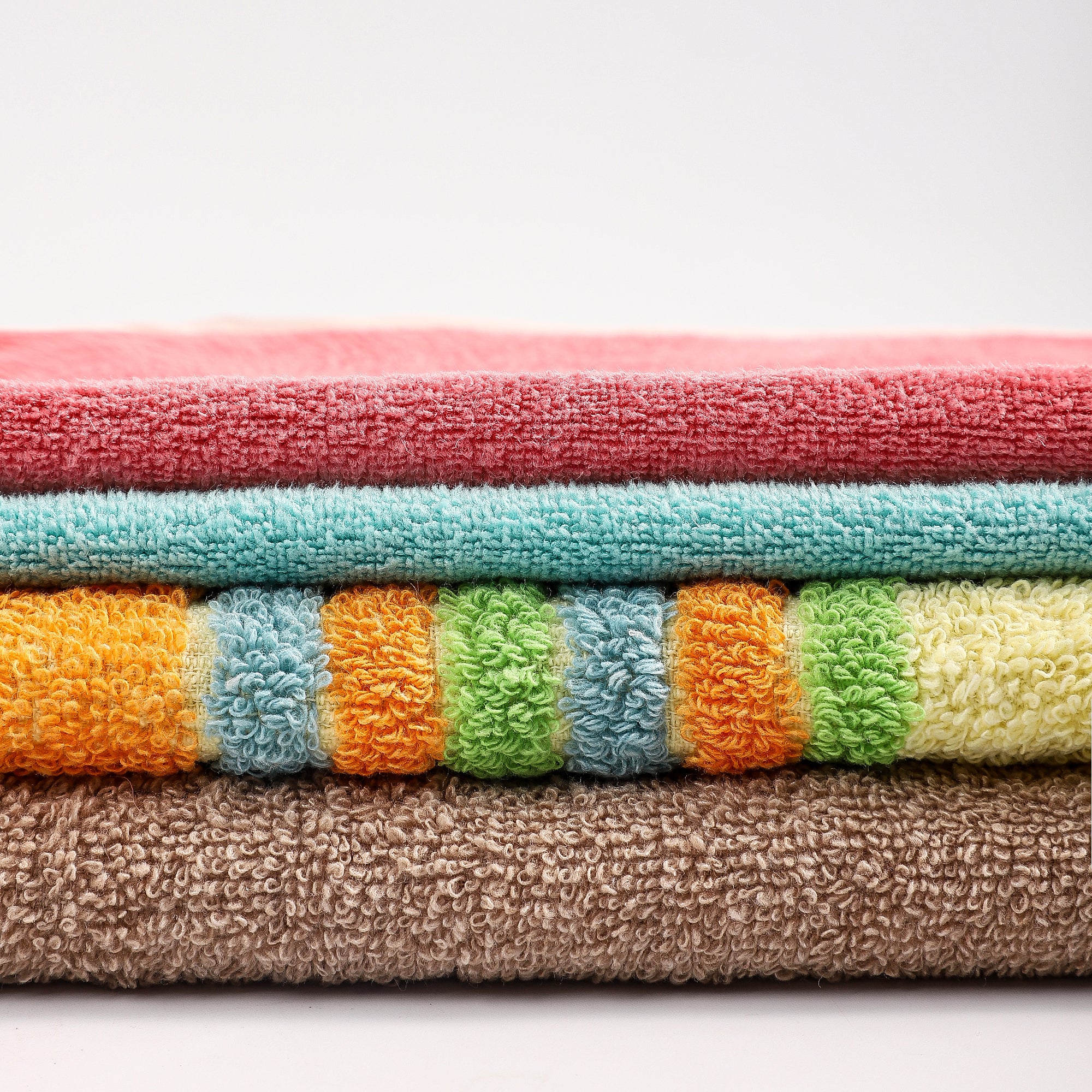 Dishcloths Absorbent, Cleaning Cloths For Kitchens Dishtowels，Colored Absorbent Cotton Dish Cloths-A Loves Gift