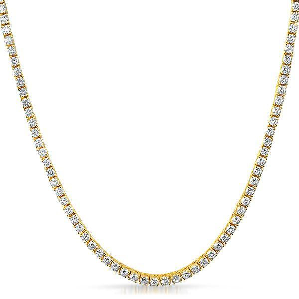 55 CTTW Swarovski Elements Tennis Necklace Set in Goldtone (Multiple Options), , Riakoob Jewelry, Riakoob Jewelry  jewelryjewelry deals, swarovski crystal jewelry, groupon jewelry,, jewelry for mom,