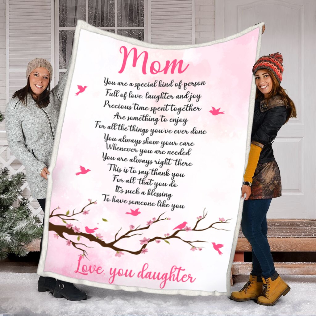 Ttbp - pink blanket for mom - blanket - gift for mother gift for mom mom presents.-A Loves Gift